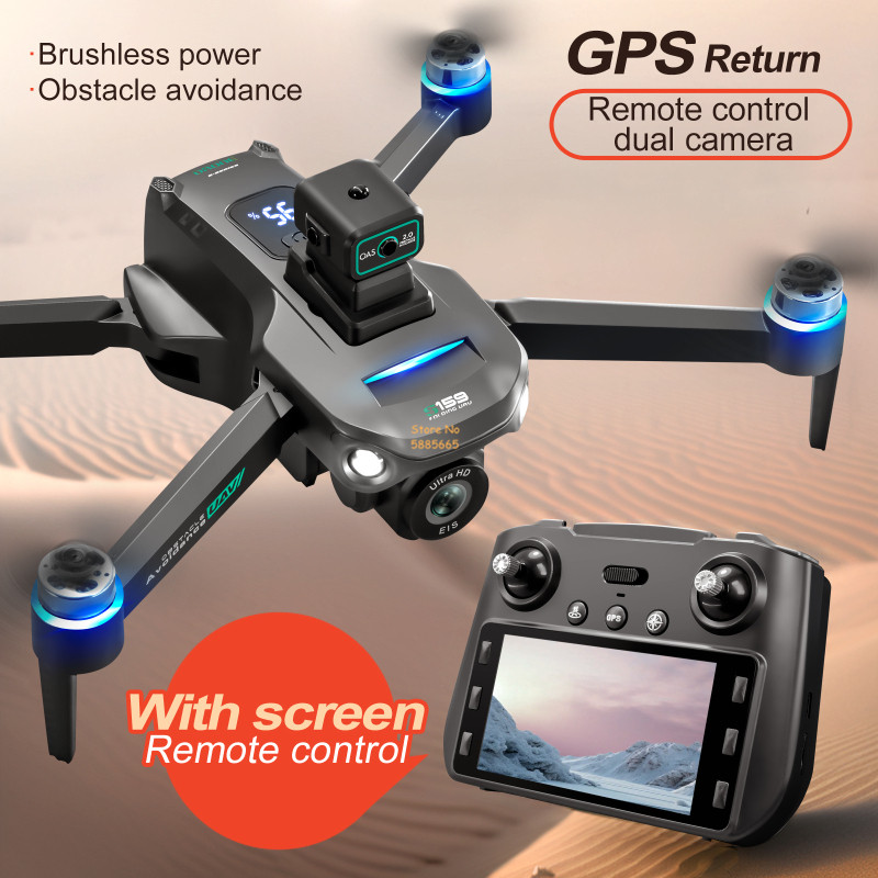 Drone Power Bank - Podwójna kamera 8K 5G WIFI FPV