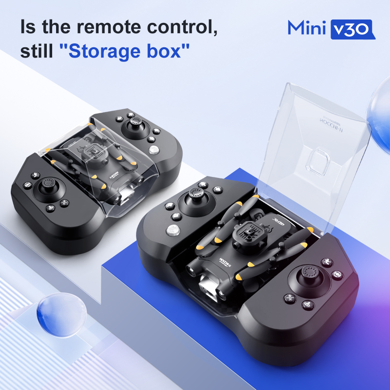 Mini V30 WiFi FPV Drone z podw – Drone Controller Screen recenzja i cena