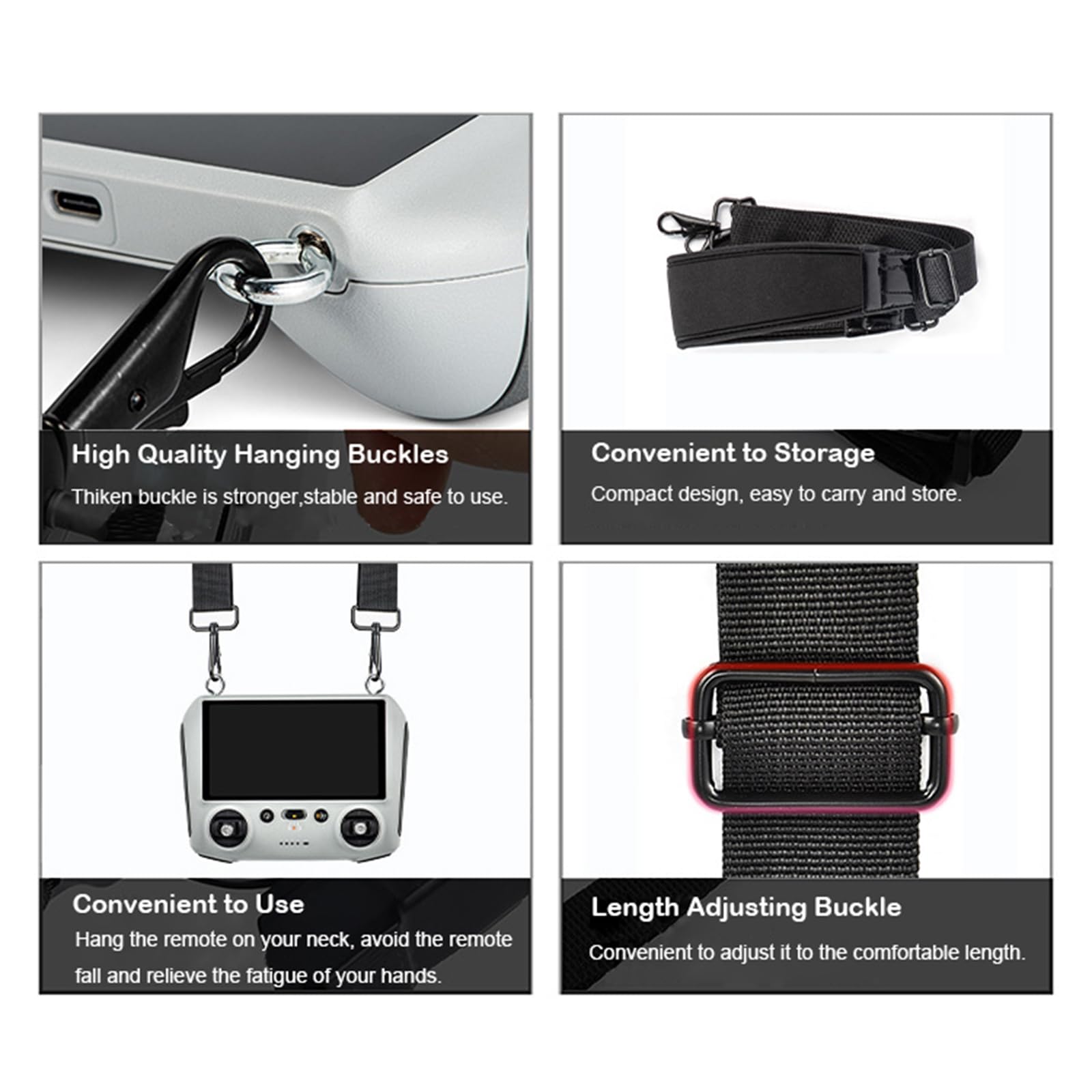 Smycz na szyję do DJI RC/RC 2/ – Drone Neck Strap recenzja i cena