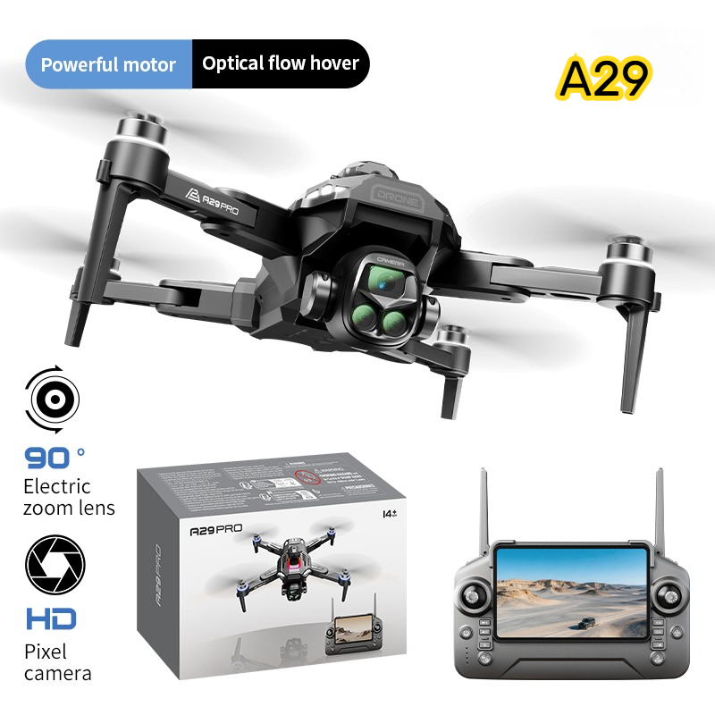 RC FPV Quadcopter A29 Dron w S – Drone Controller Screen recenzja i cena