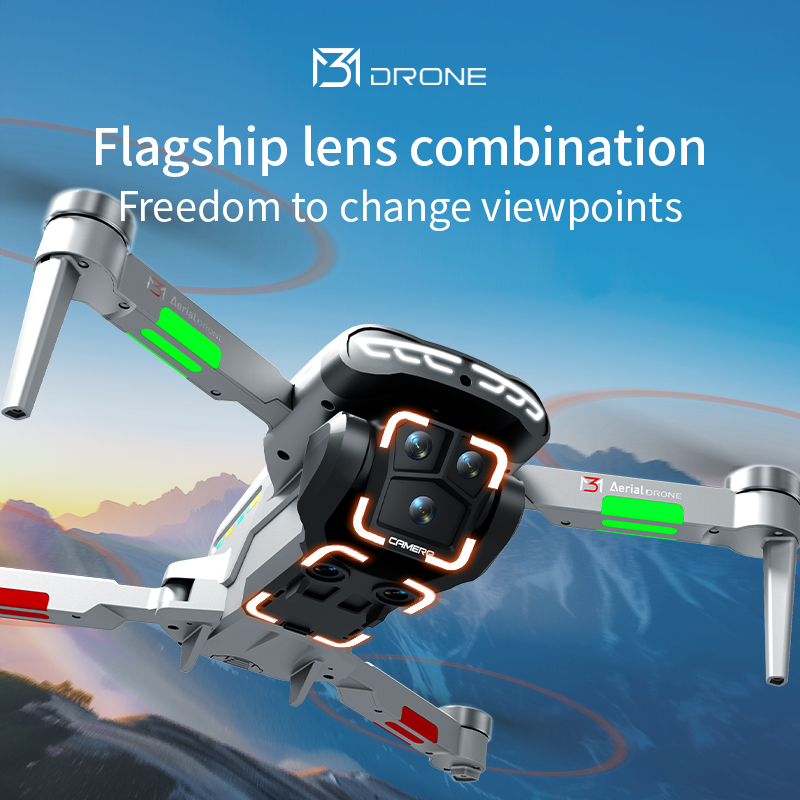Profesjonalny dron M3 4K HD do – Drone Controller Screen recenzja i cena