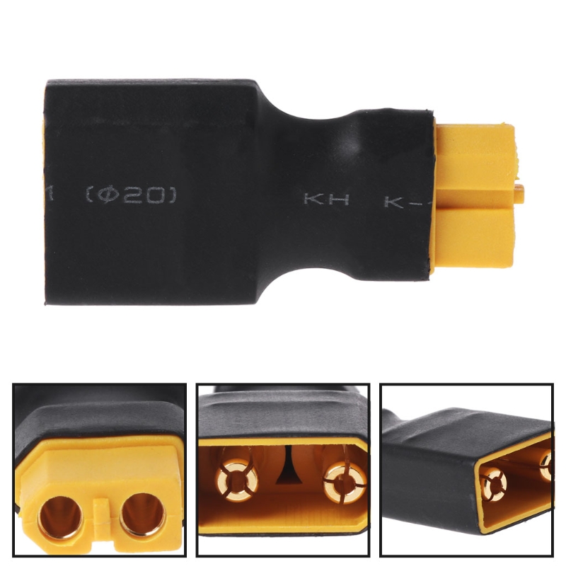 Adapter XT90 męski na XT60 żeń – Drone Battery Adapter recenzja i cena