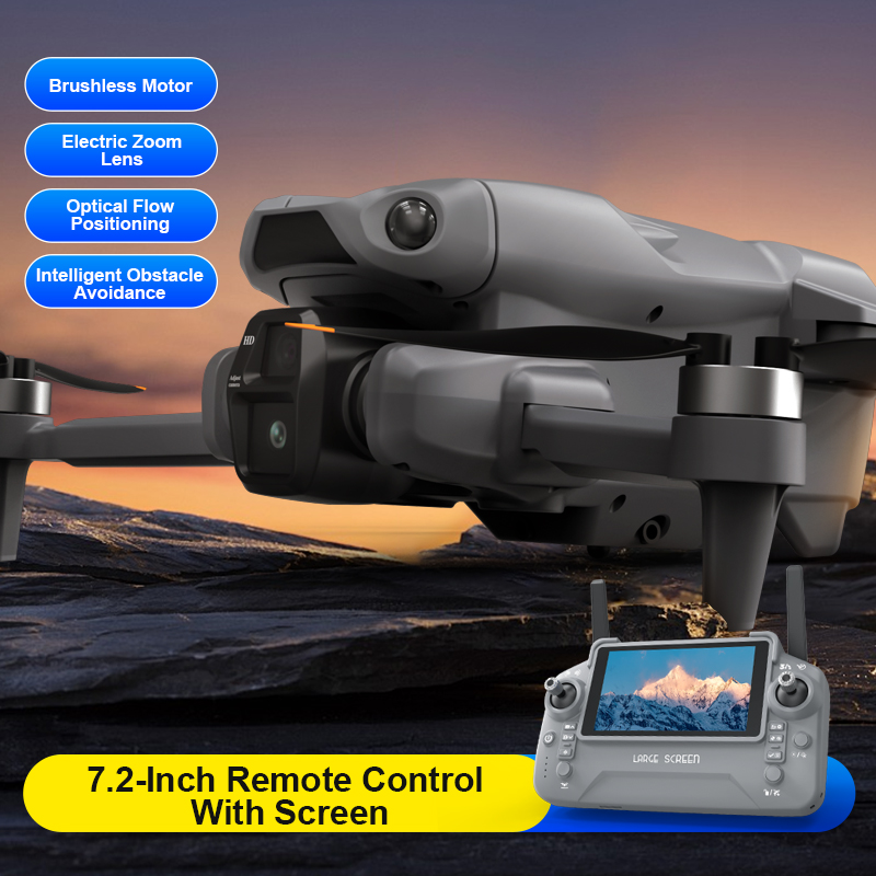 Zdjęcia lotnicze z drona LF682 – Drone Controller Screen recenzja i cena