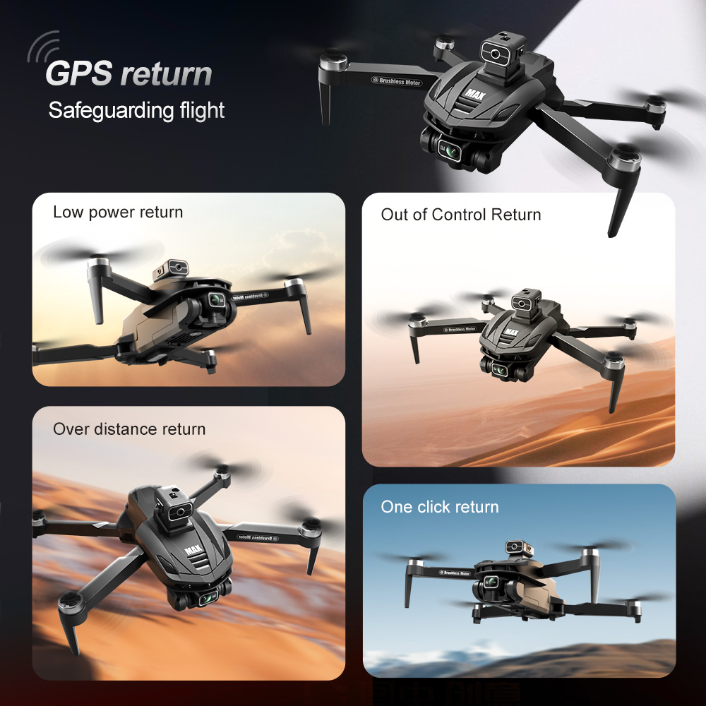 V168 PRO Max GPS Drone 8K Prof – Drone Controller Screen recenzja i cena