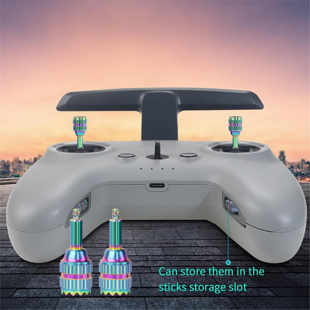 DT75BG 4 SZT. Metalowe Joystik – Drone Control Stick recenzja i cena