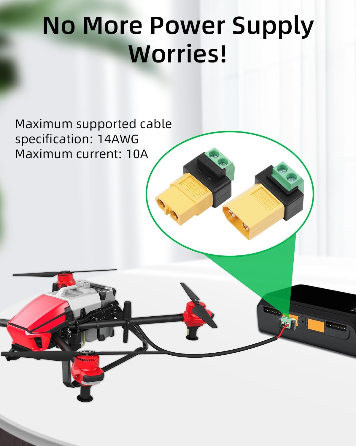 Adapter/Przejściówka XT60 2-pi – Drone Solar Charger recenzja i cena