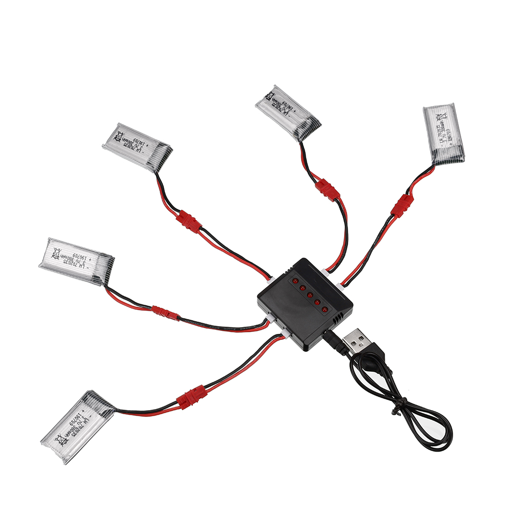 3.7V 380mAh akumulator z ładow – Drone Battery Charger recenzja i cena