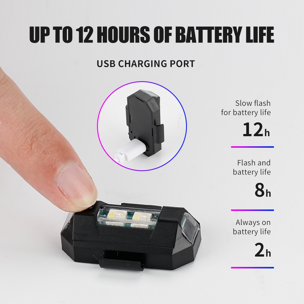 1PC 7 kolorów Mini USB ładowan – Drone Strobe Light recenzja i cena