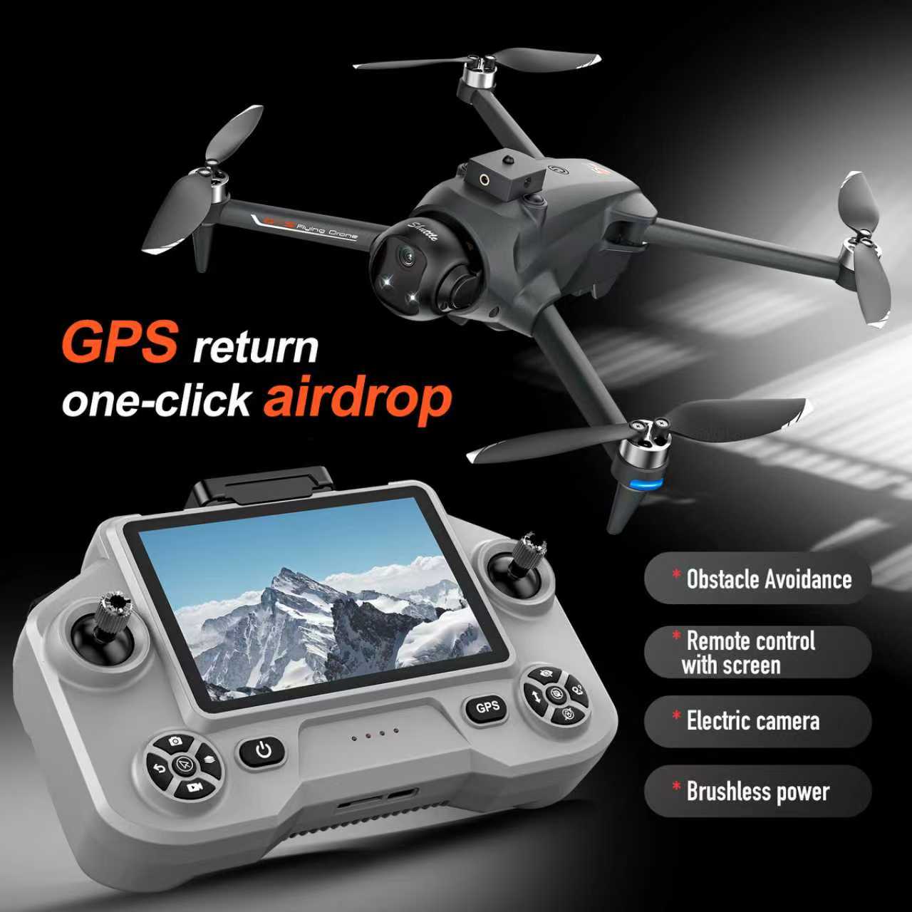 Dron YL059 FPV GPS Quadcopter  – Drone Beacon Light recenzja i cena