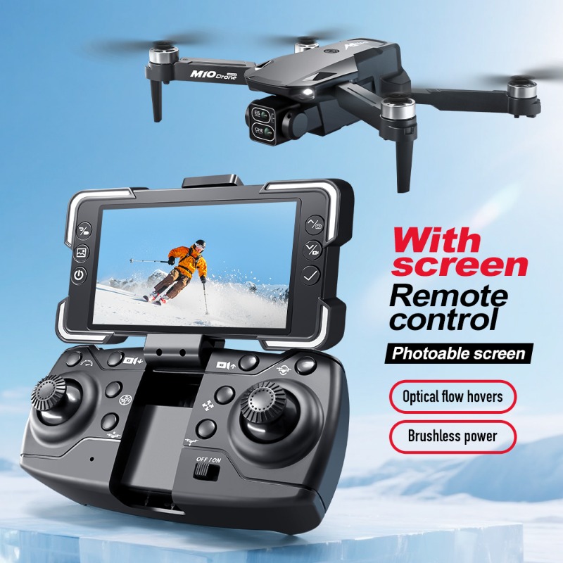 Dron z kamerą M10, pilot zdaln – Drone Controller Screen recenzja i cena